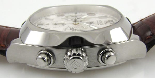 Crown Side Shot of Monza Chronograph