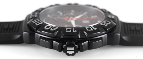 Crown Side Shot of Formula 1 Chronograph