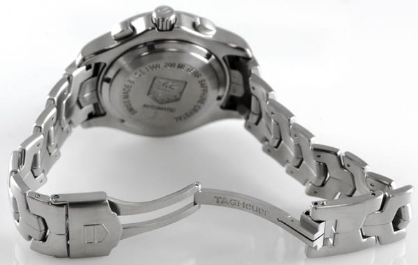 Open Clasp Shot of Link Chronograph