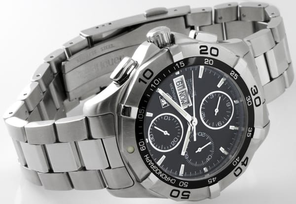 Front View of Aquaracer Chronograph Day-Date