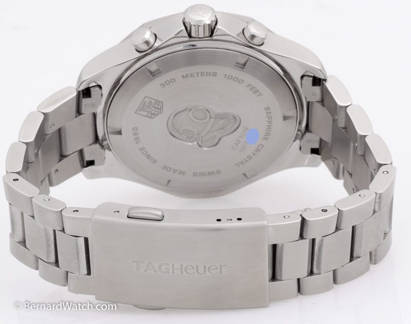 Rear / Band View of Aquaracer Grande Date Chronograph