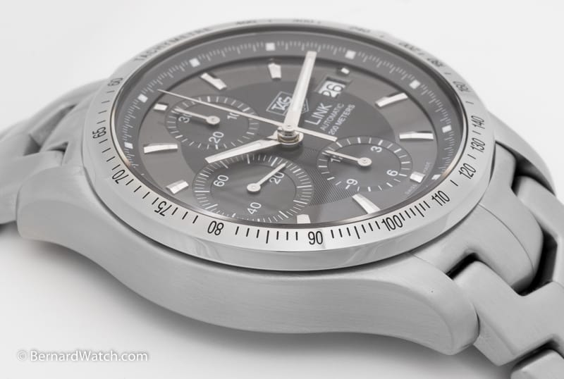 9' Side Shot of Link Chronograph