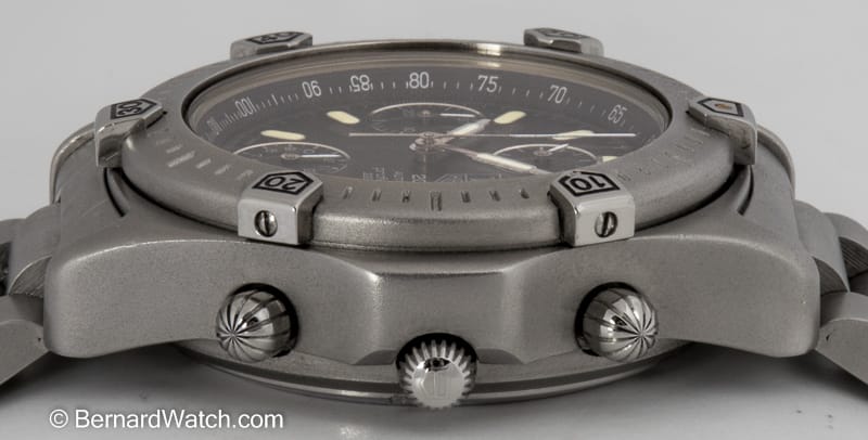 Crown Side Shot of 2000 Pro Chronograph