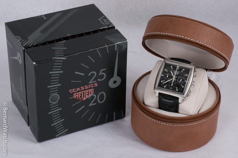 Box / Paper shot of Monaco Chronograph 'Heuer Re-Edition'