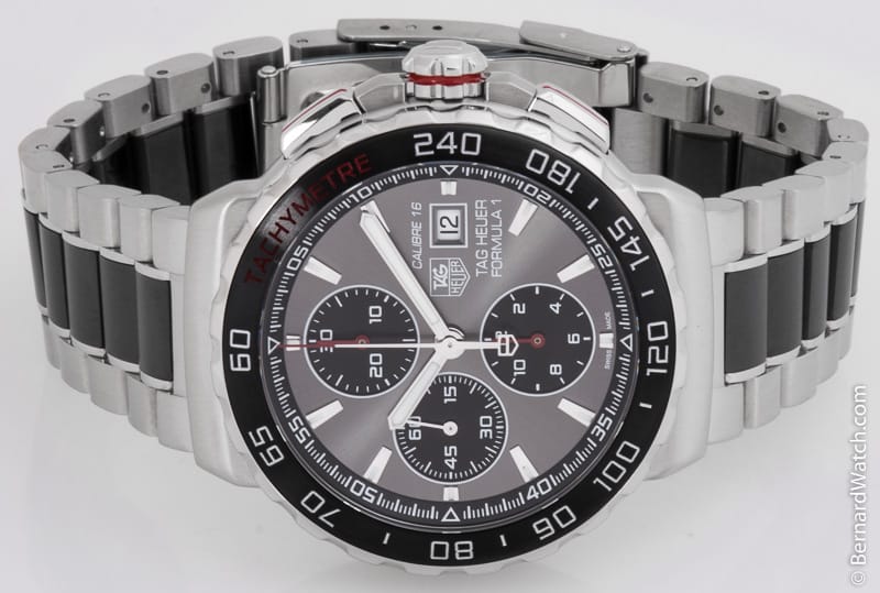 Front View of Formula 1 Cal. 16 Chronograph