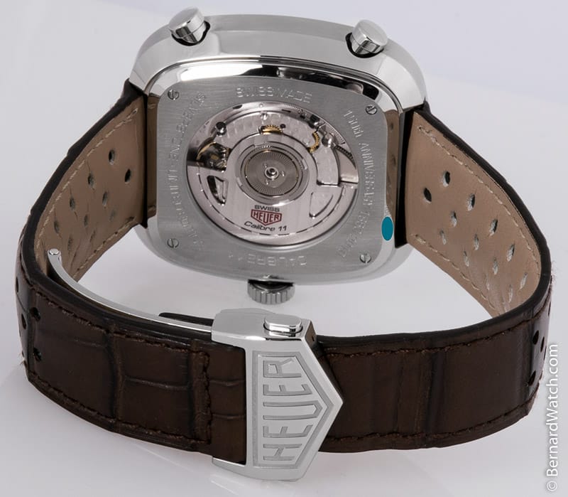 Rear / Band View of Silverstone Chronograph