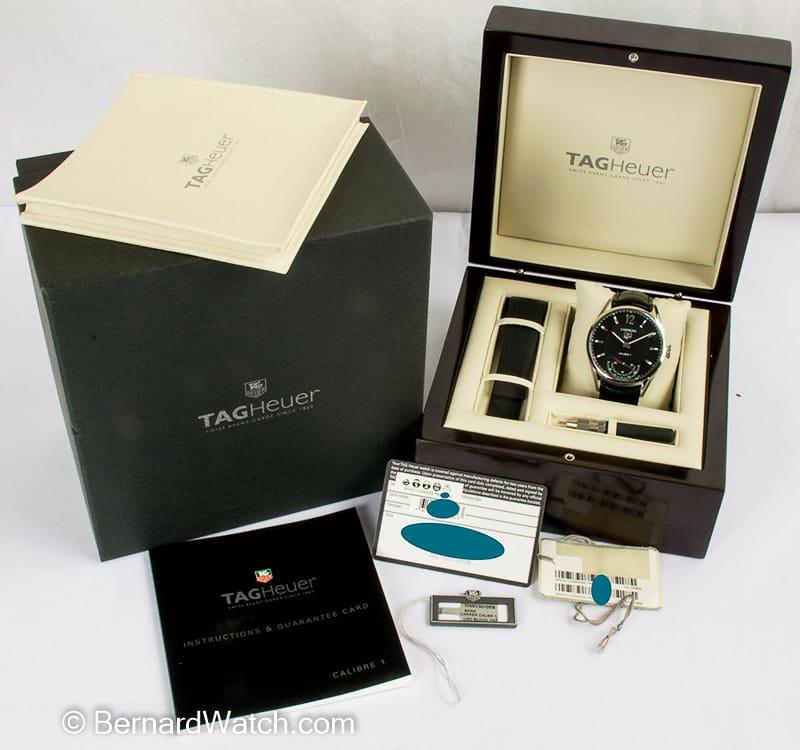 Box / Paper shot of Grand Carrera Calibre 1 Limited Edition