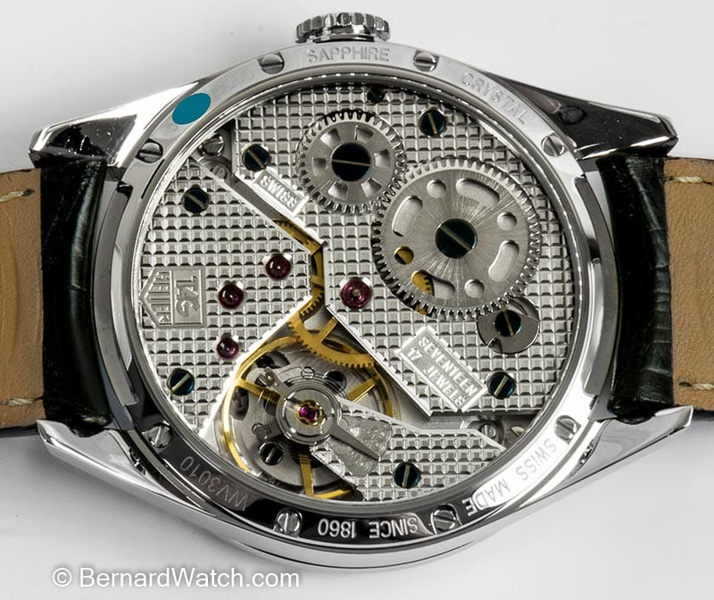 Caseback of Grand Carrera Calibre 1 Limited Edition