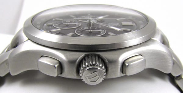 Crown Side Shot of Link Chronograph Calibre 36