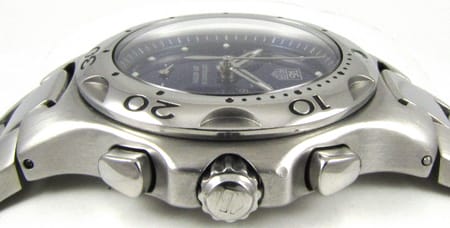 Crown Side Shot of Kirium Chronograph Midsize