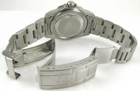 Open Clasp Shot of Submariner Date