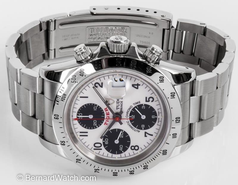 Front View of 'Tiger' Chronograph