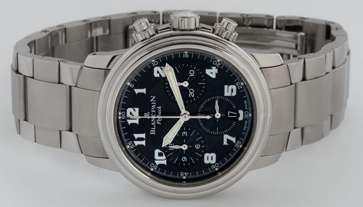 Front View of LeMan Flyback Chronograph