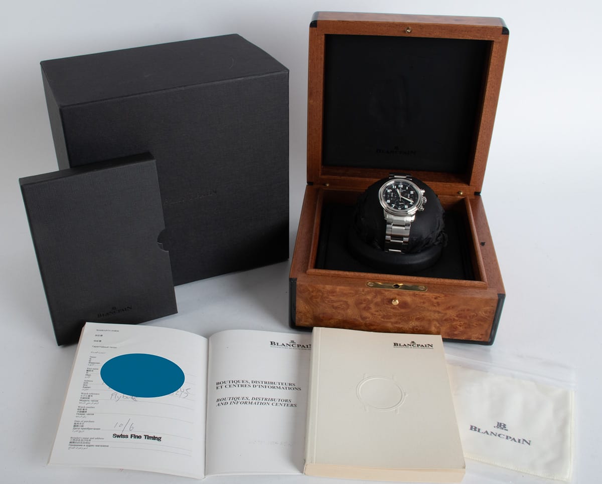 Box / Paper shot of LeMan Flyback Chronograph