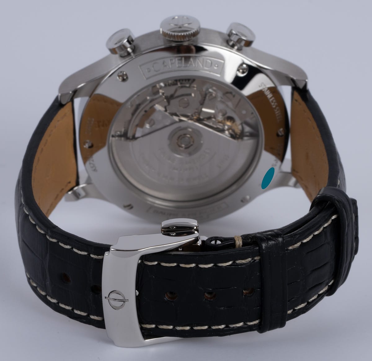 Rear / Band View of Capeland Chronograph