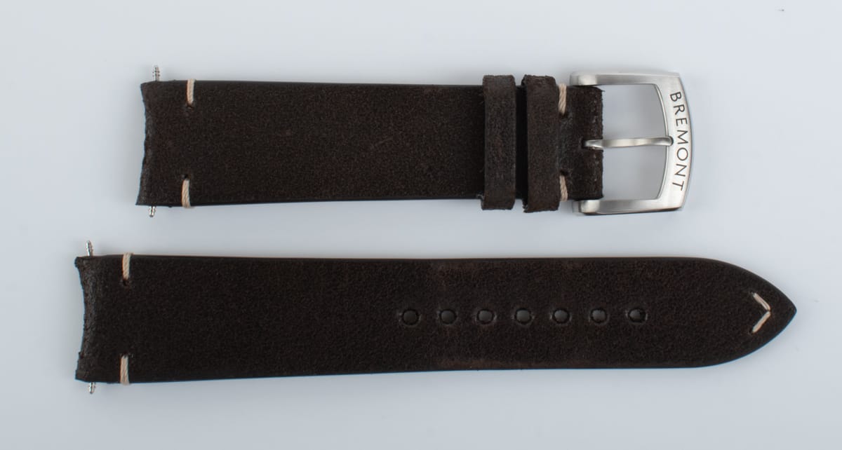 Front View of Leather Strap