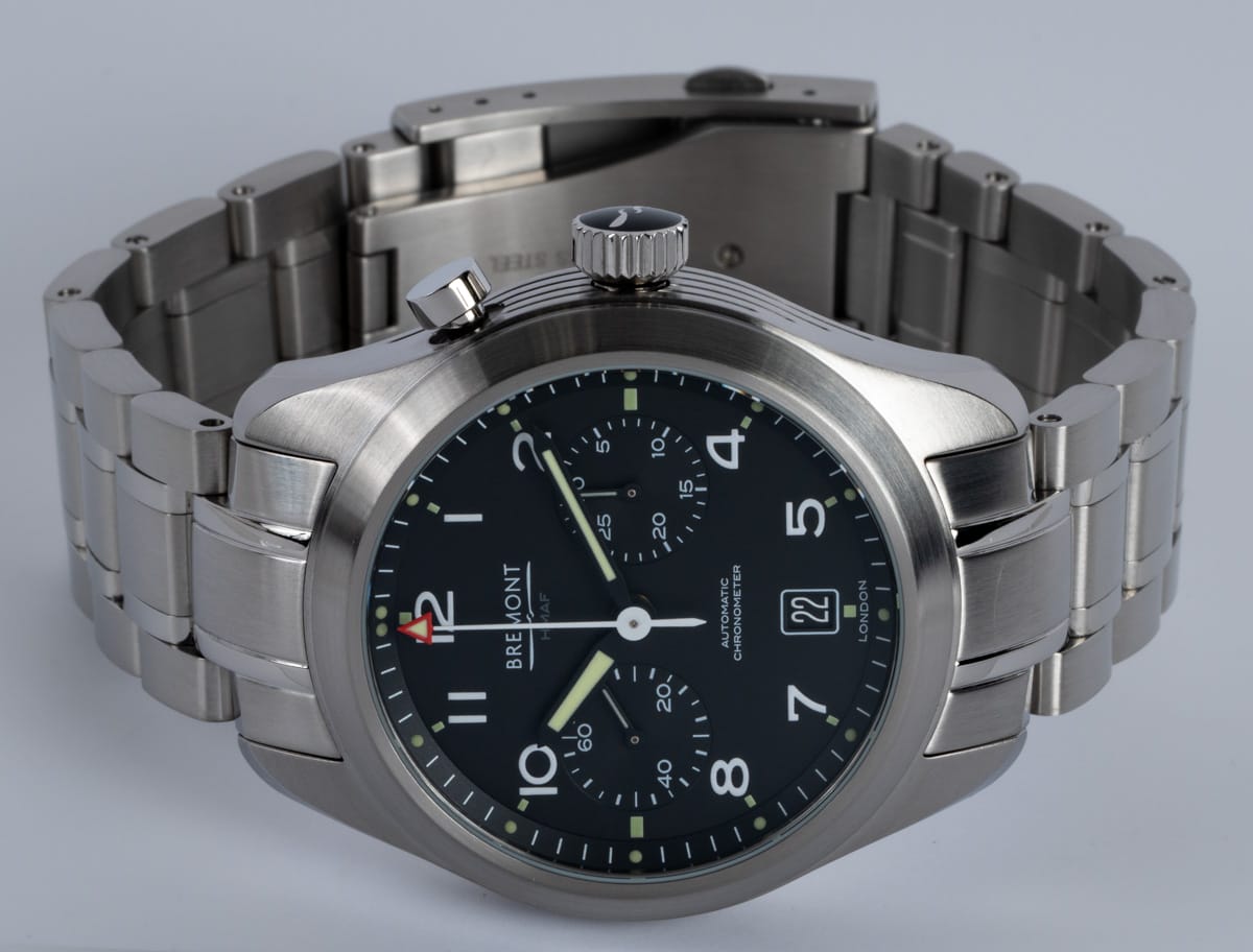 Front View of Arrow Chronograph