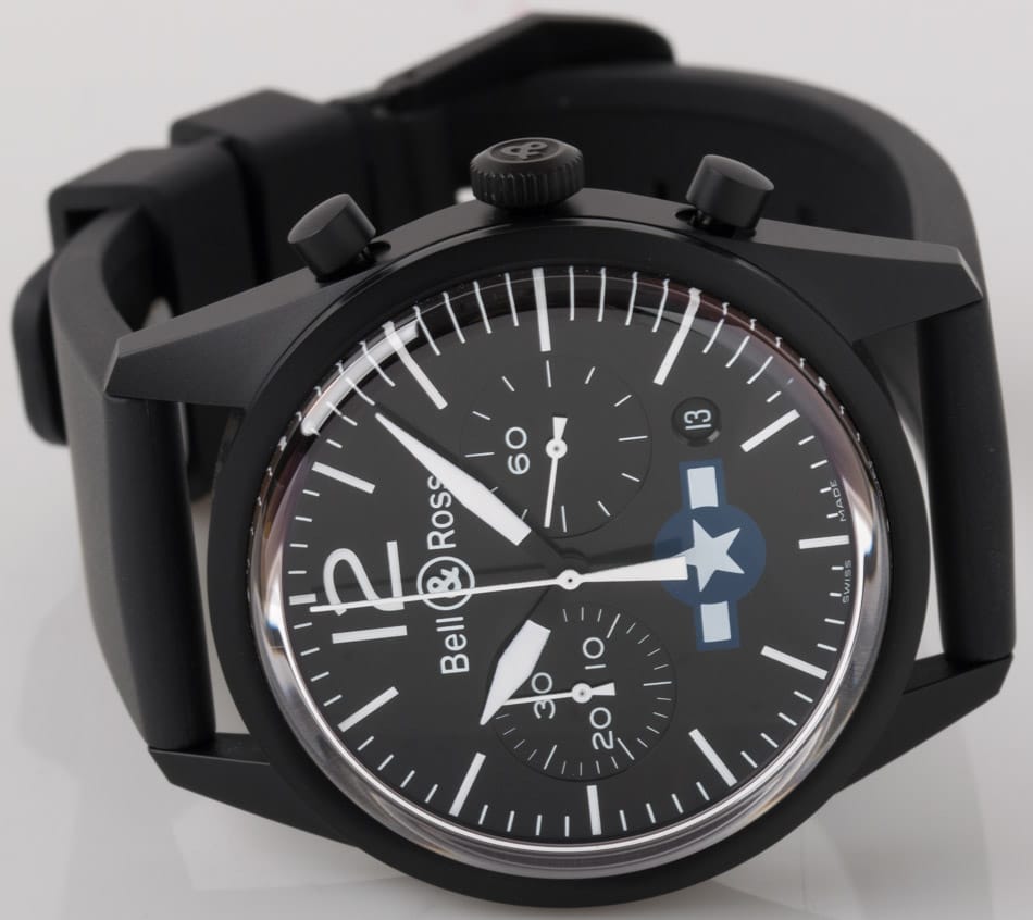 Front View of BR 126 Insignia US Chronograph