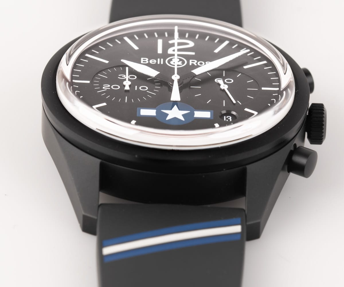 Dial Shot of BR 126 Insignia US Chronograph