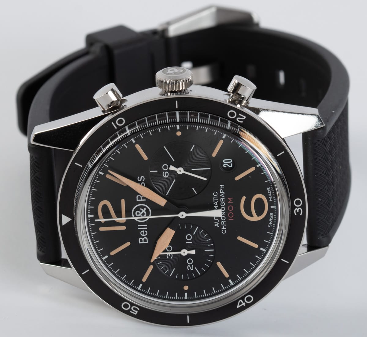 Front View of BR 126 Sport Heritage Chrono