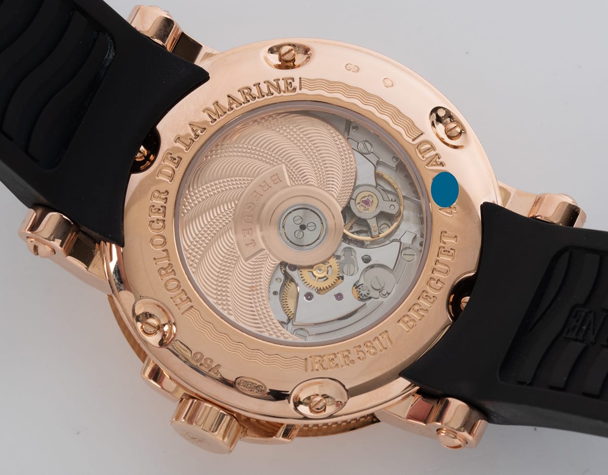 Caseback of Marine