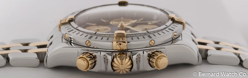 Crown Side Shot of Chronomat Evolution