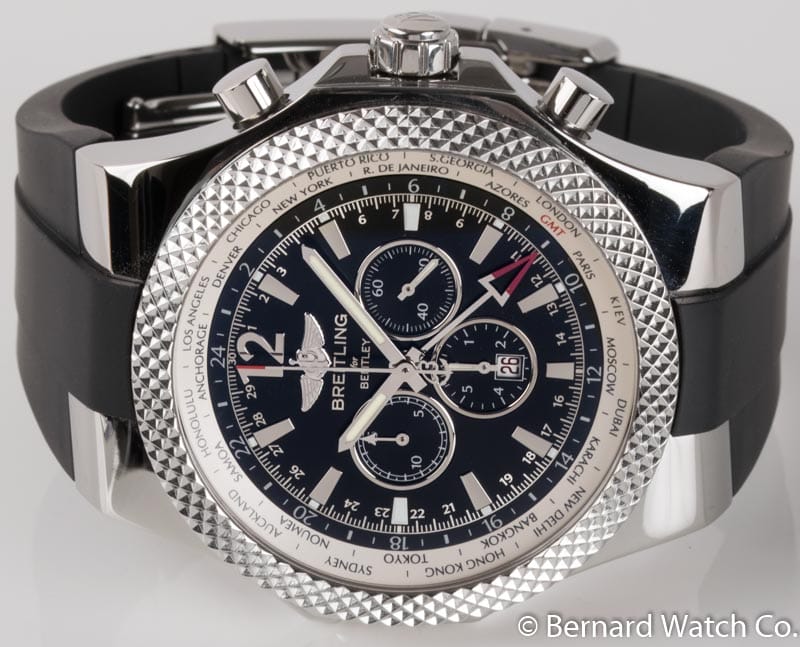 Front View of Bentley GMT Chronograph