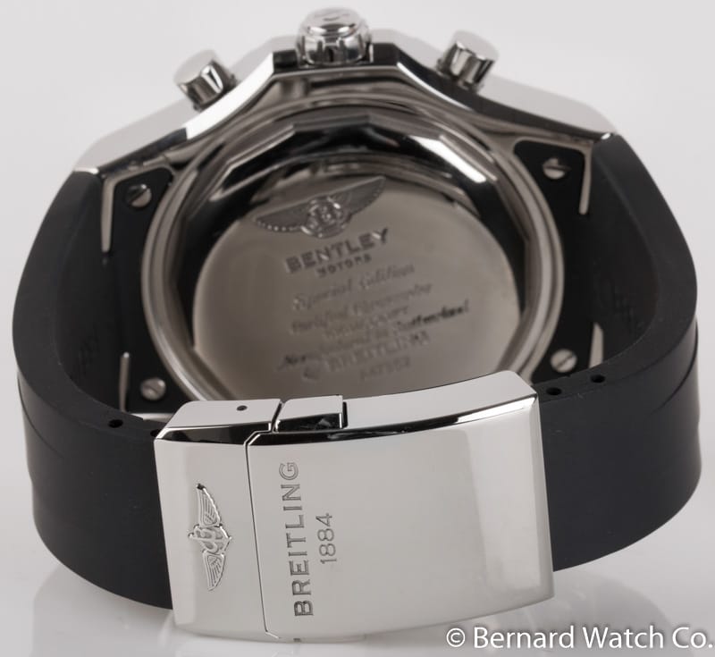 Rear / Band View of Bentley GMT Chronograph