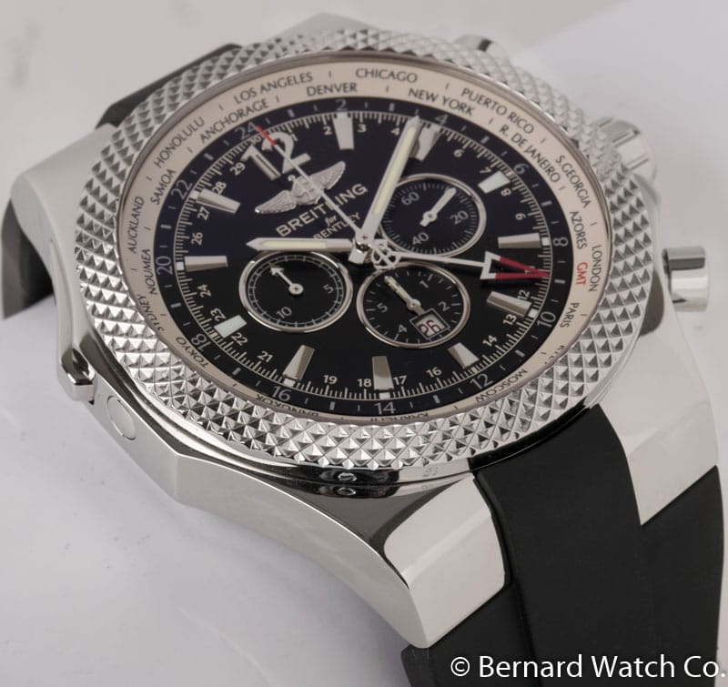 9' Side Shot of Bentley GMT Chronograph