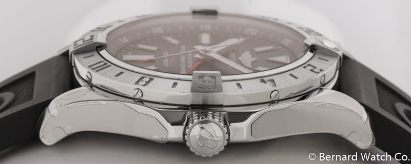 Crown Side Shot of Avenger II GMT