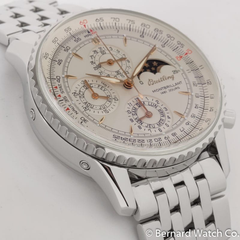 9' Side Shot of Navitimer Montbrillant Chronograph 1461