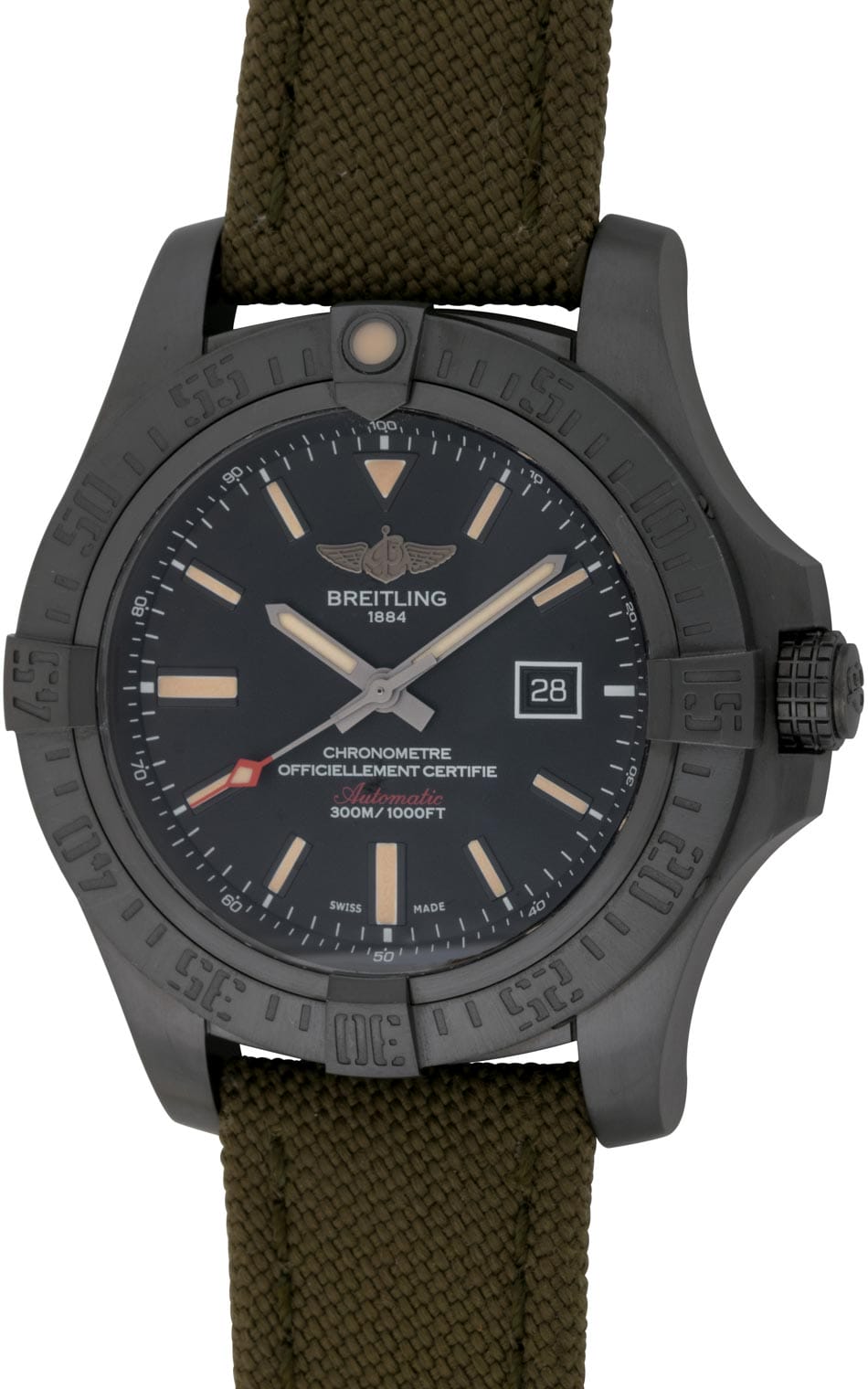 Breitling - Avenger Blackbird BlackSteel