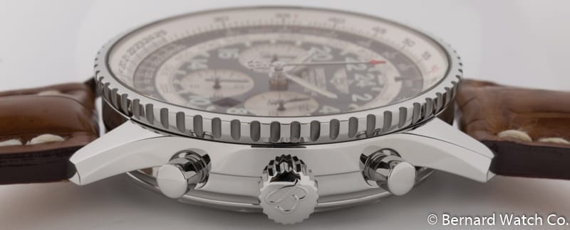 Crown Side Shot of Navitimer Cosmonaute