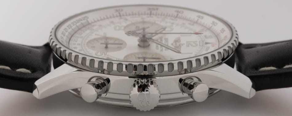 Crown Side Shot of Navitimer