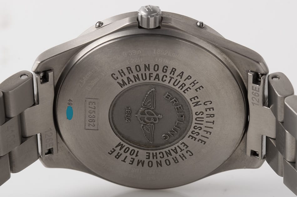 Caseback of Aerospace