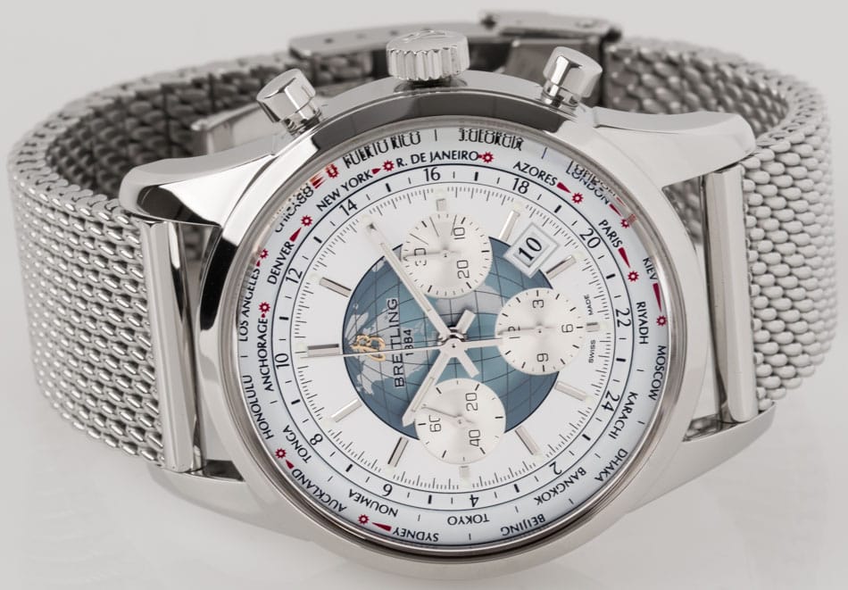 Front View of Transocean Unitime Chronograph