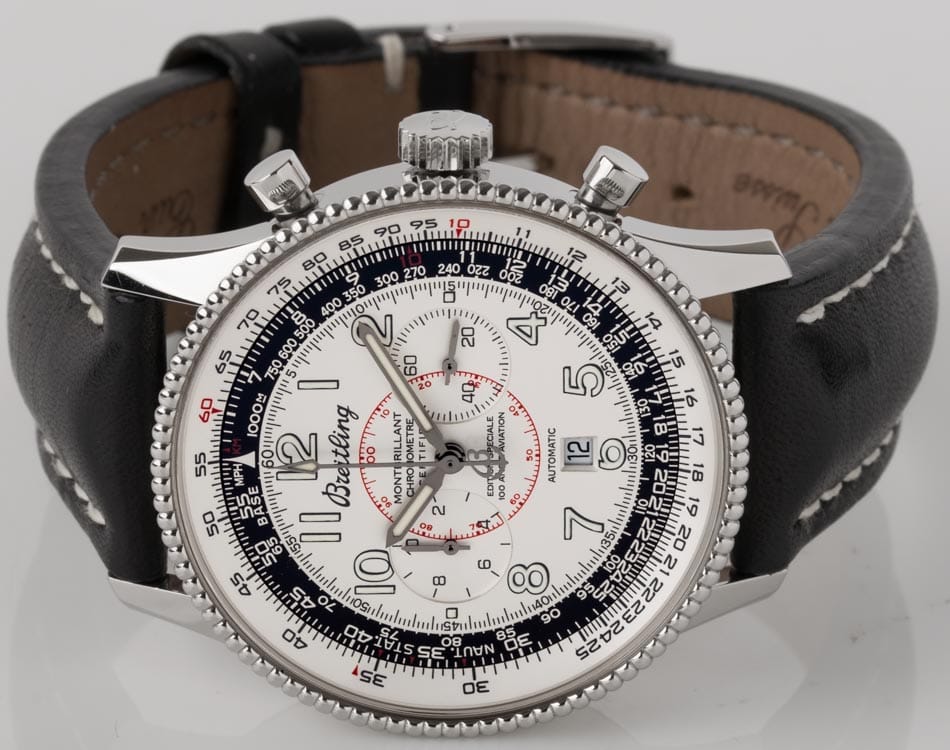 Front View of Navitimer Montbrillant 1903 Special Edition