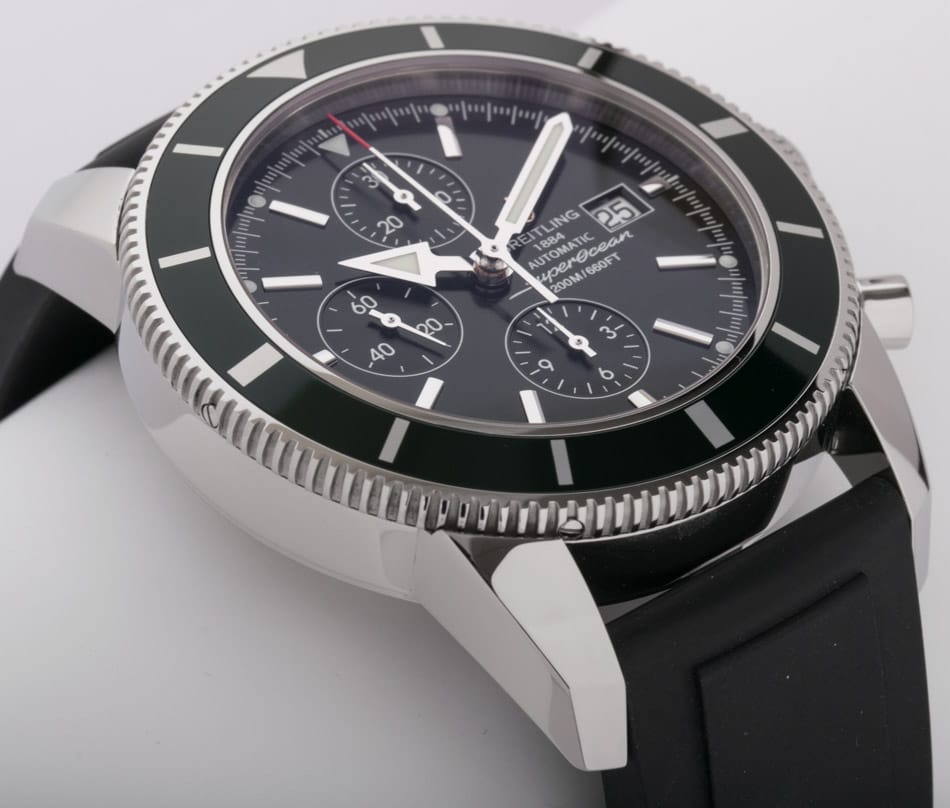 9' Side Shot of SuperOcean Heritage Chronograph