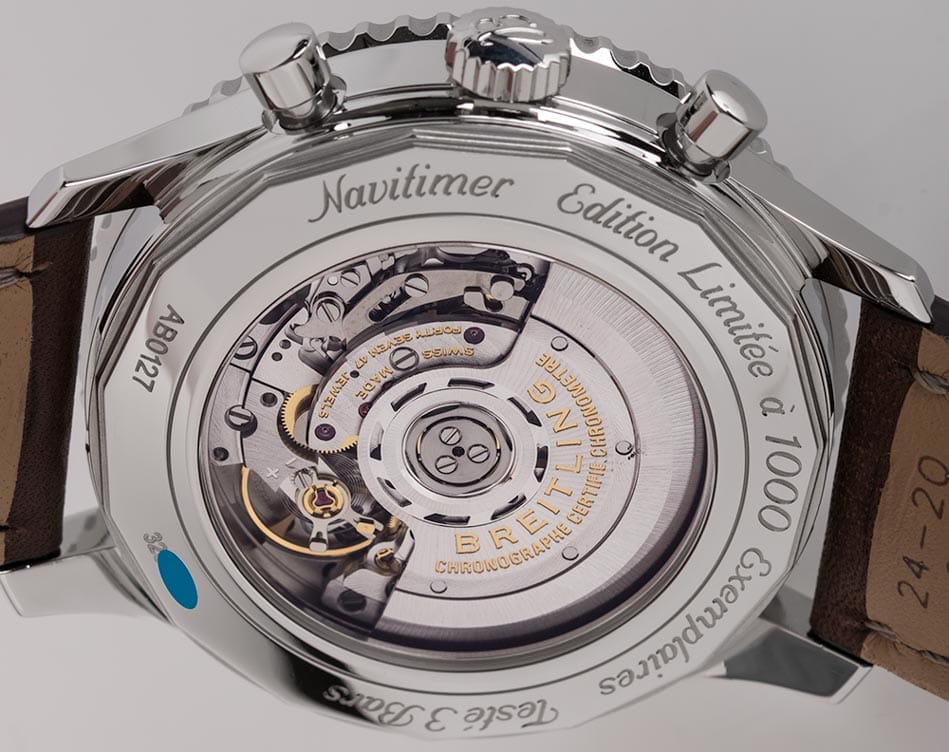 Caseback of Navitimer B01 46MM