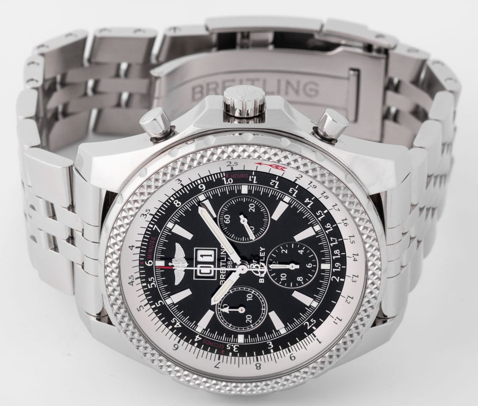 Front View of Bentley 6.75 Chronograph