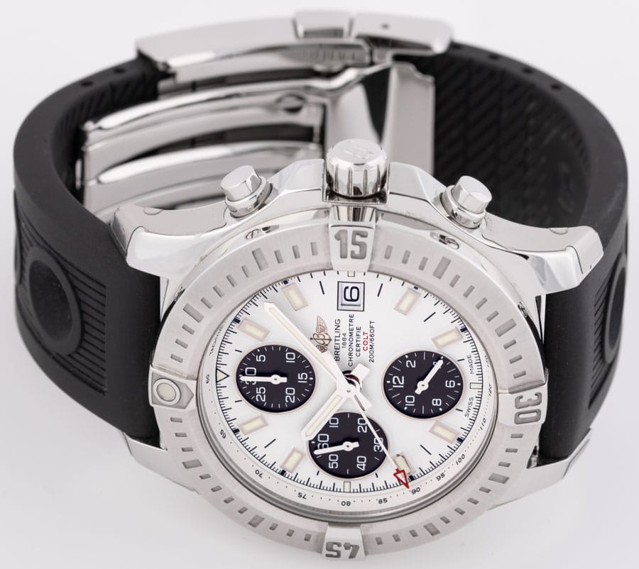 Front View of Colt 44 Chronograph