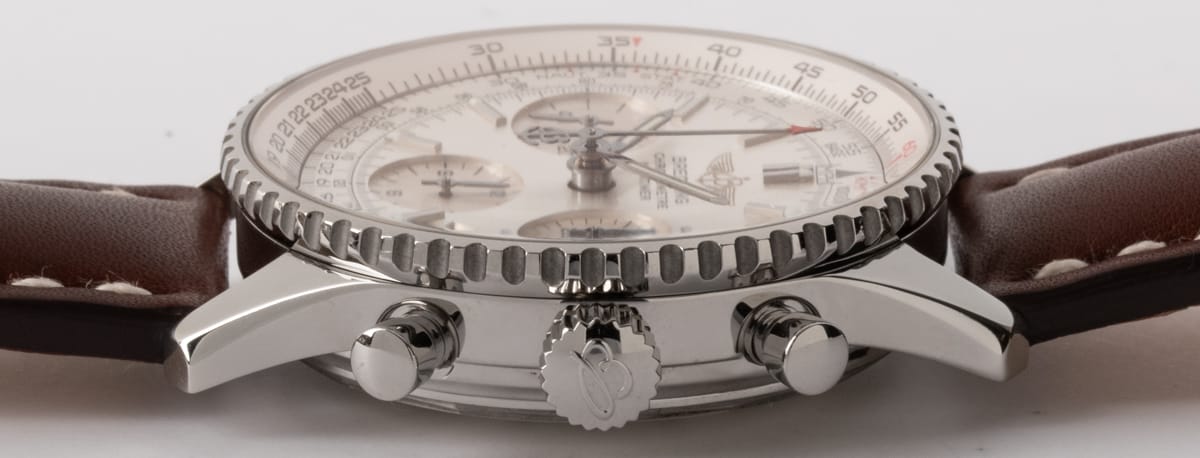 Crown Side Shot of Navitimer