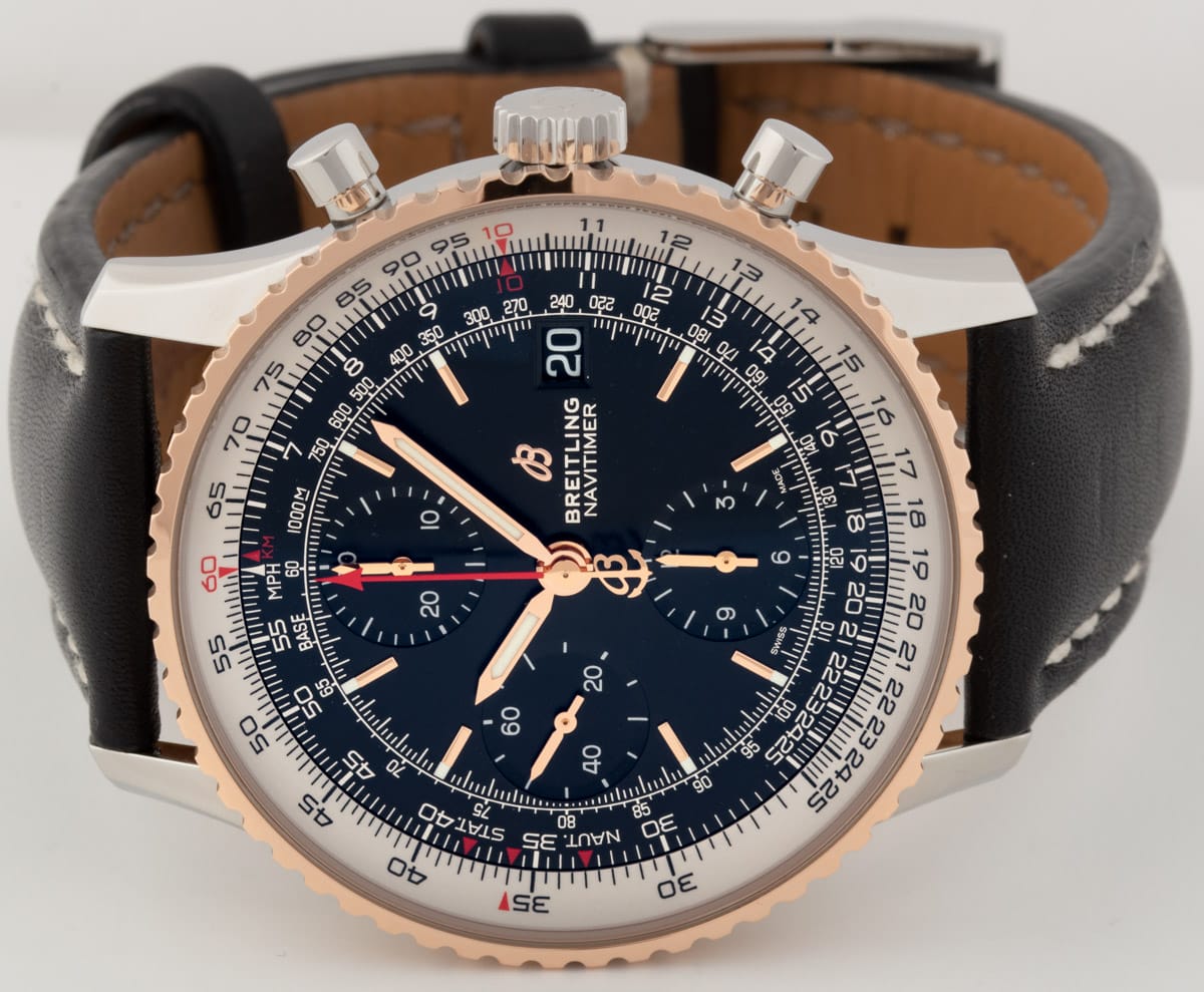 Front View of Navitimer 1 Chronograph 41