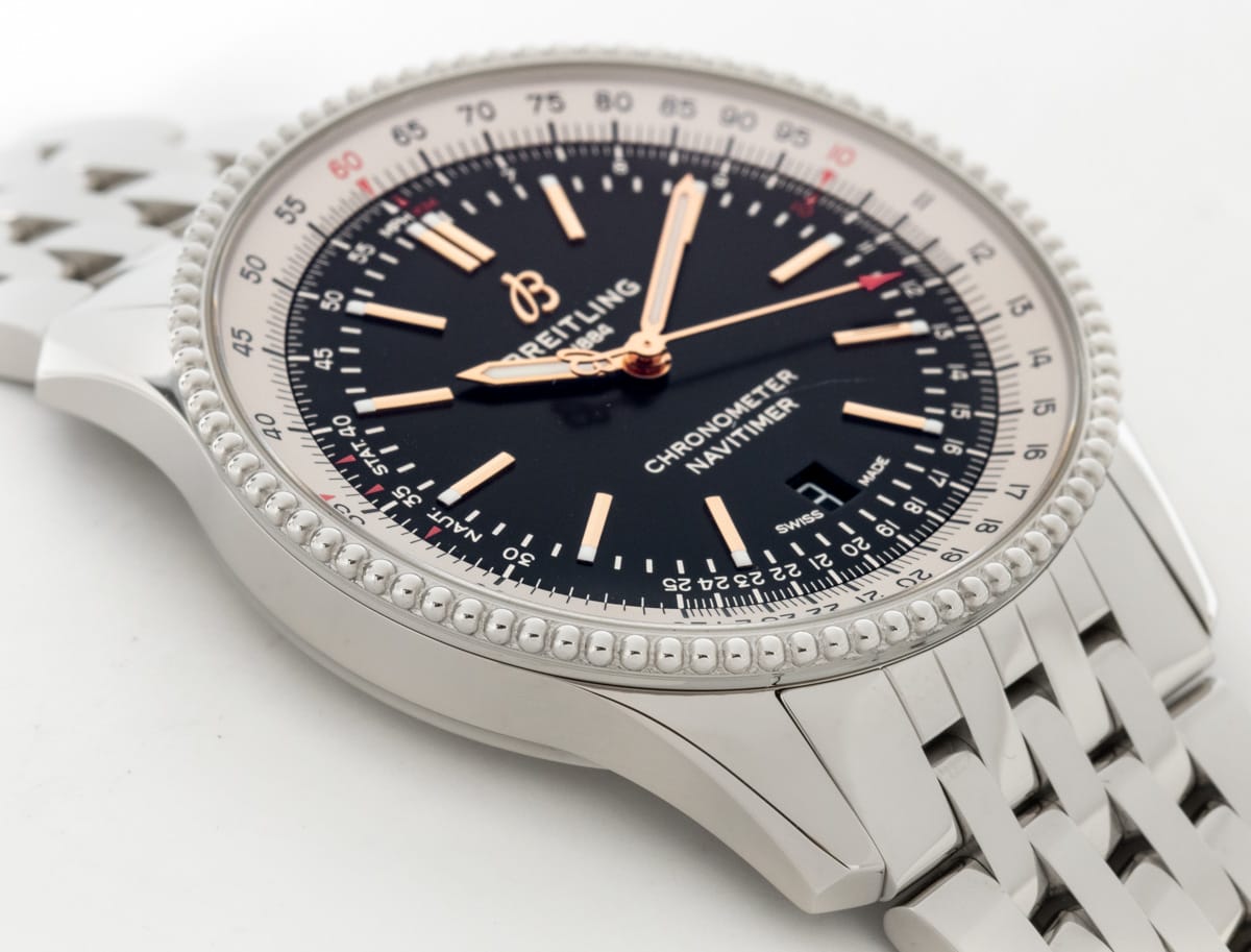 9' Side Shot of Navitimer 1 Automatic 41