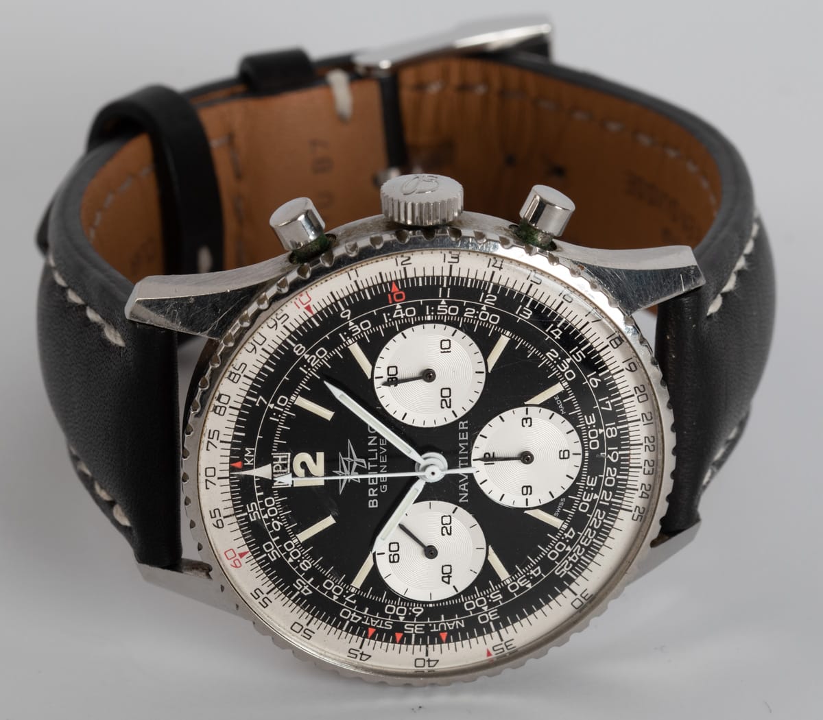 Front View of Navitimer 806 'Twin Jets'