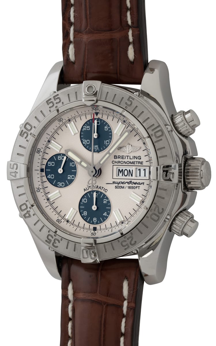 Breitling SuperOcean Chrono A13340 SOLD OUT silver blue dial