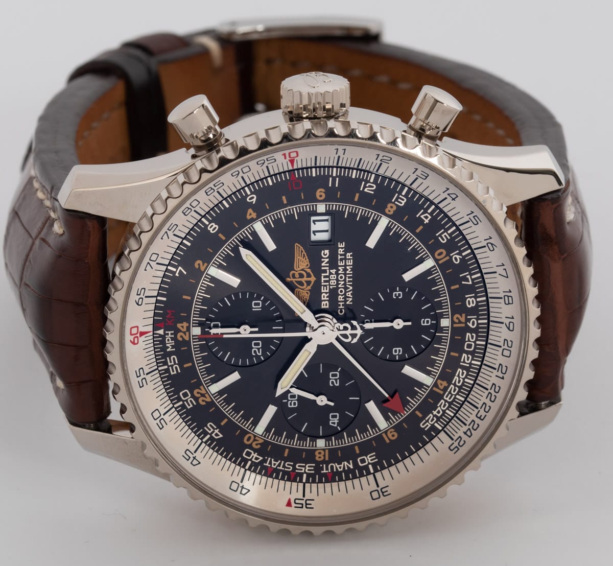 Front View of Navitimer World Limited Edition