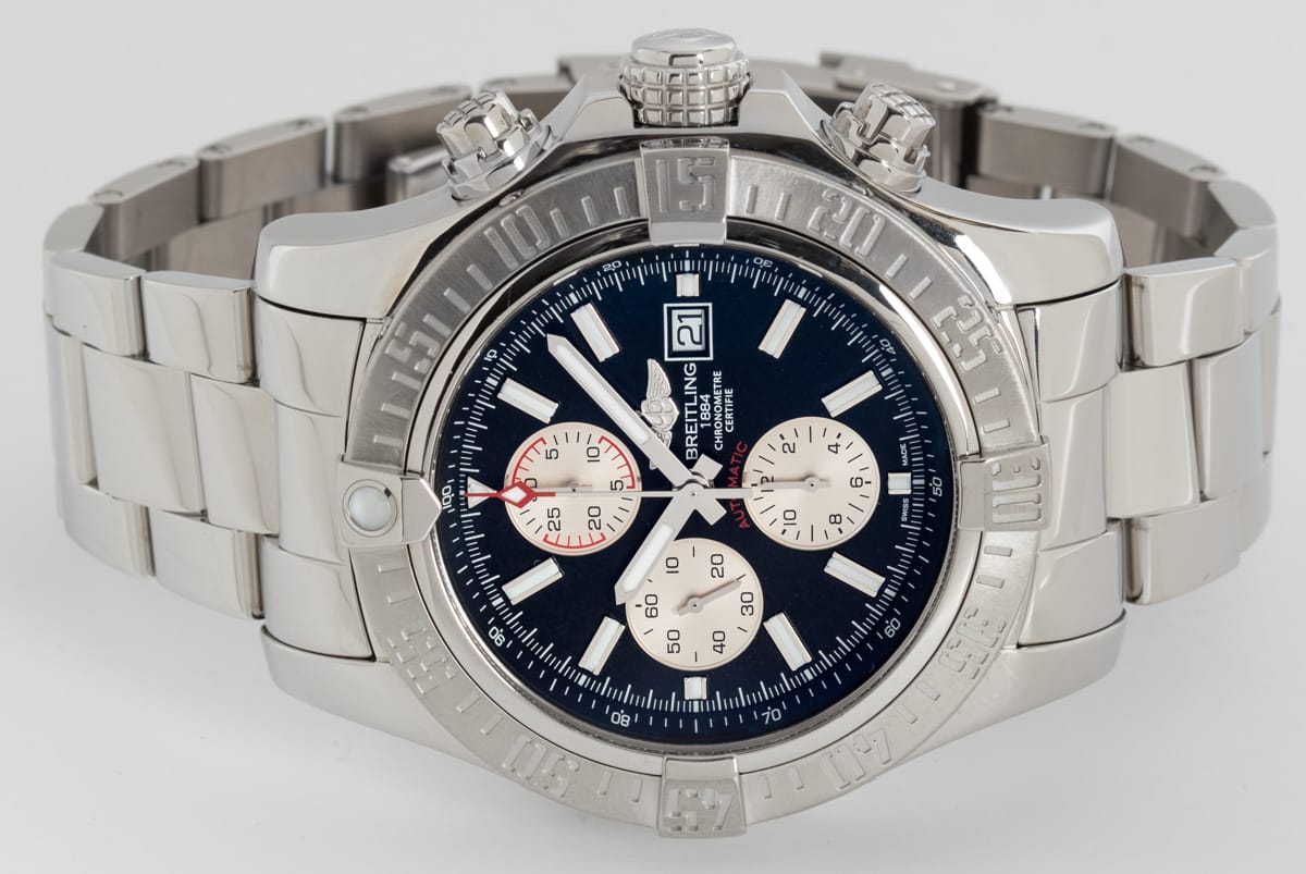 Front View of Super Avenger II Chronograph