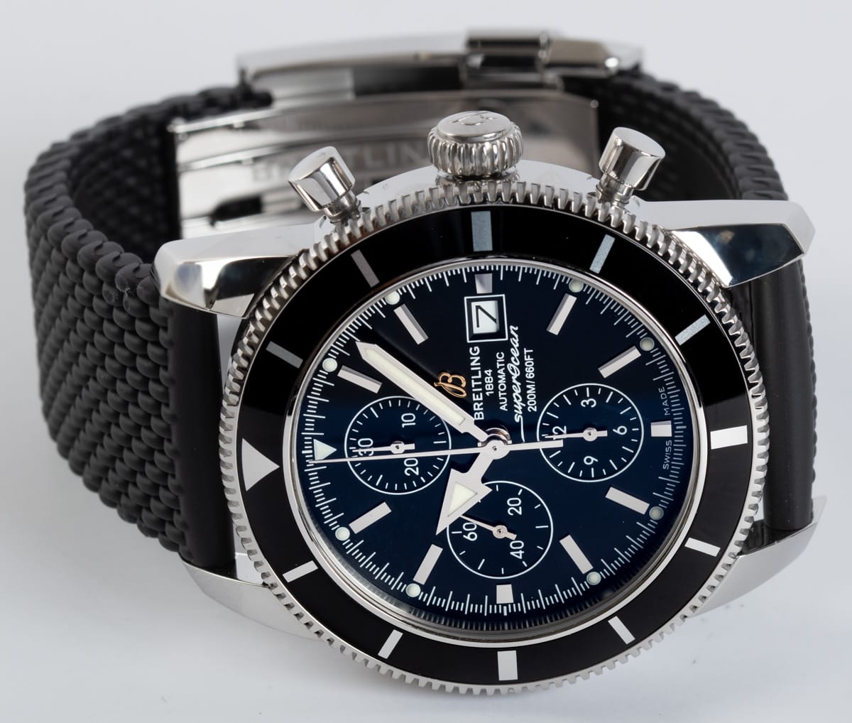 Front View of SuperOcean Heritage Chronograph