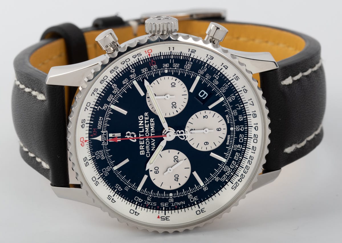 Front View of Navitimer 1 B01 Chronograph 43